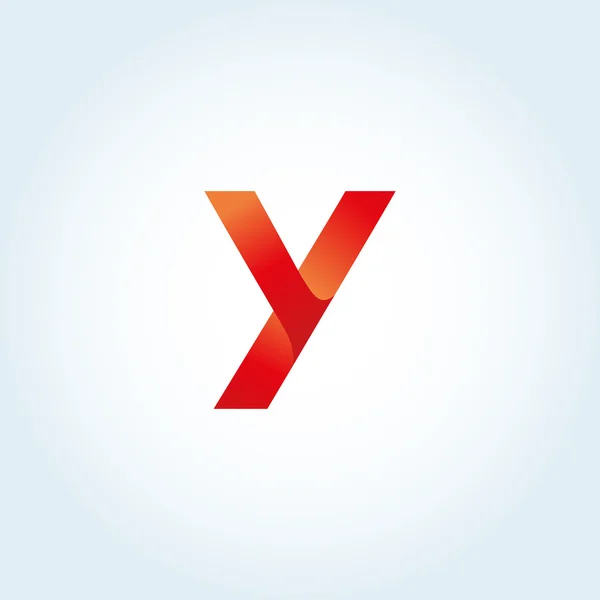 Y 文字ロゴ — ストックベクタ