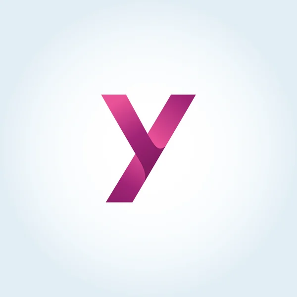 Y list logo — Wektor stockowy