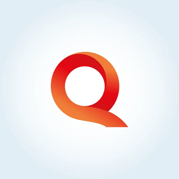 Logotipo letra Q — Vector de stock