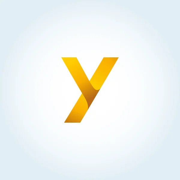 Y letra logo — Archivo Imágenes Vectoriales