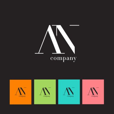 A ve N harfleri Logo