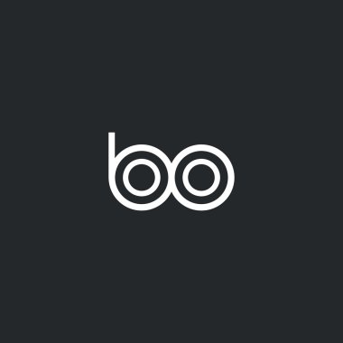 B ve O harf Logo 