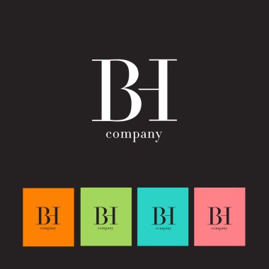 B ve H harfleri Logo 