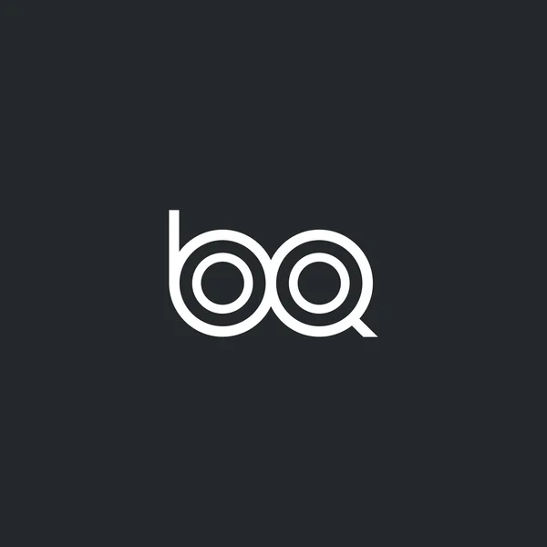 Β & λογότυπο γράμματα Q — Διανυσματικό Αρχείο