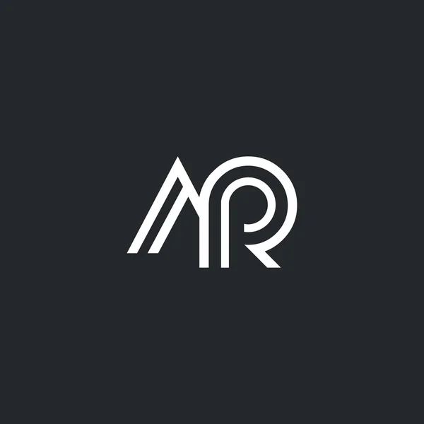 A & Logo litery R — Wektor stockowy