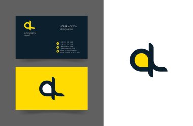 Ql harf Logo kartvizit