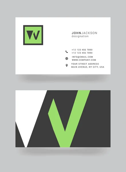 W icono de logotipo letra — Vector de stock