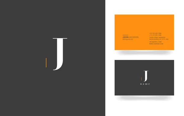 J letterpictogram Logo — Stockvector