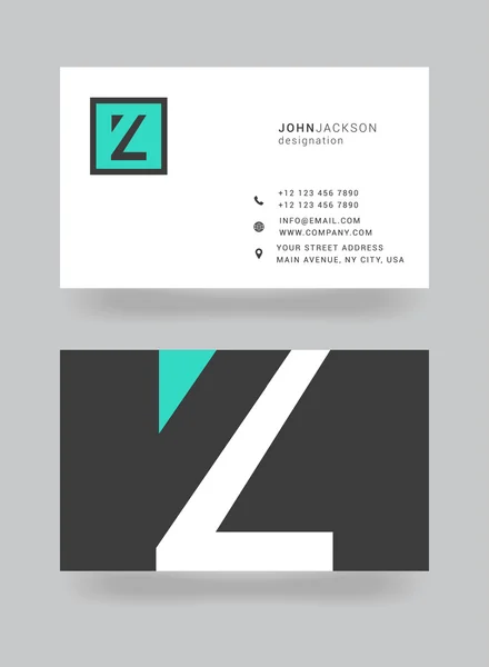 Z letterpictogram Logo — Stockvector