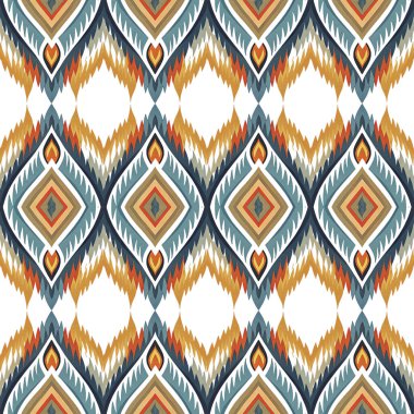 Kusursuz kabile düzeni. soyut geometrik etnik arkaplan
