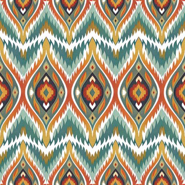 Kusursuz desen. Baskı ve kumaş için soyut bir arkaplan. kaleyidoskopik doku.