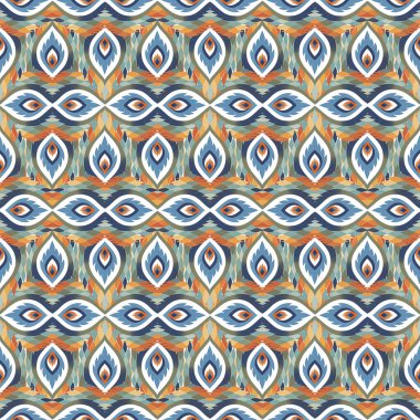 Baskı, kumaş ya da kağıt için kusursuz soyut desen. el çizimi arkaplan.