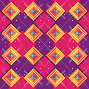 Geometrik elementlerle kusursuz soyut arkaplan