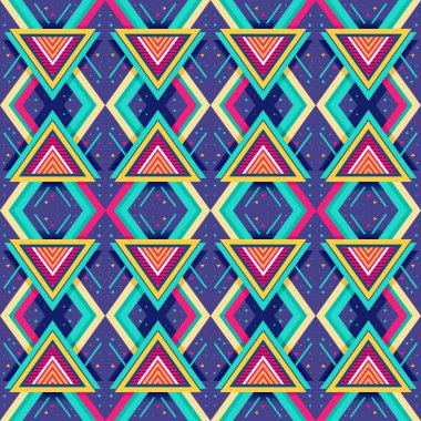 Soyut dikişsiz geometrik desen