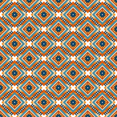 Geometrik süslemeli kusursuz desen.