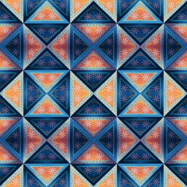 Kusursuz desen. Geometrik elementlerle soyut arkaplan. vektör illüstrasyonu.