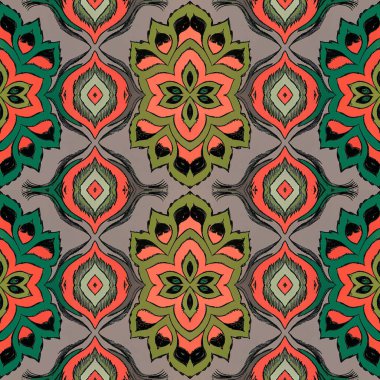 Mandalalar vektör seamless modeli