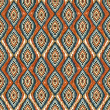 etnik seamless modeli. vektör çizim.