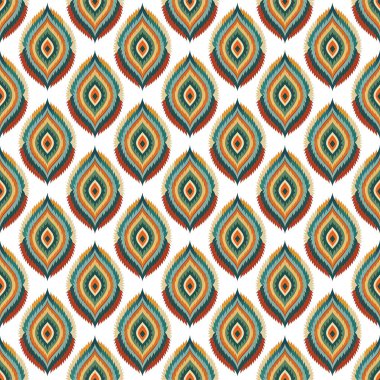 Geometrik dikişsiz desen. soyut çok renkli arkaplan.