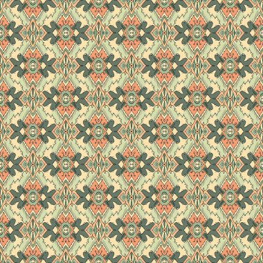 Soyut şekilli kusursuz desen