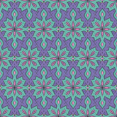 soyut çiçek vektör deseni arkaplanı