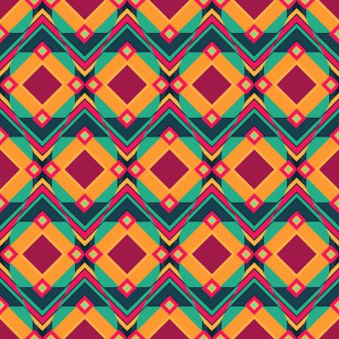 Soyut elementlerle kusursuz geometrik desen