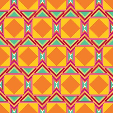 Soyut dikişsiz geometrik desen