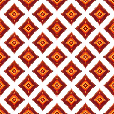 geometrik şekilli kusursuz desen