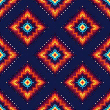 Kusursuz geometrik desen. Üçgenlerin güzel soyut süsü