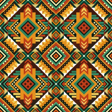 Kusursuz geometrik desen. Vektör illüstrasyonu