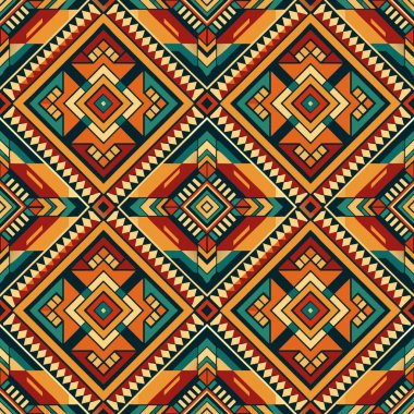 Soyut süslemeli kusursuz desen