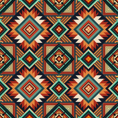 Geometrik süslemeli kusursuz desen