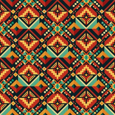 Kusursuz geometrik desen. Vektör illüstrasyonu.