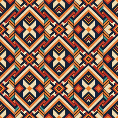 Etnik boho kusursuz desen. soyut desen