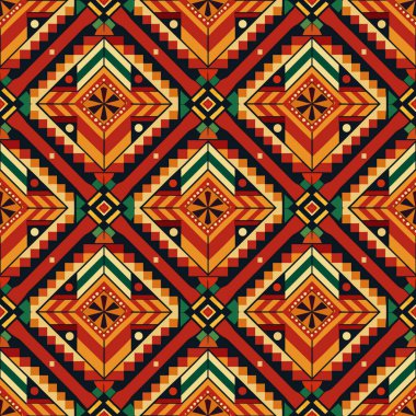 Kusursuz şablonun vektör illüstrasyonu