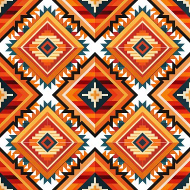 Soyut geometrik dikişsiz desen