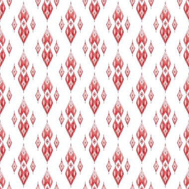 Soyut süslemeli kusursuz desen, vektör illüstrasyonu