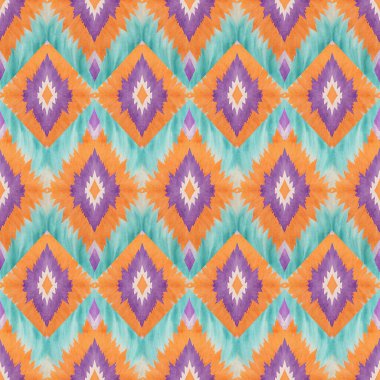 Etnik boho kusursuz desen. Yazdır. arka plan tekrarlanıyor. Kumaş tasarımı, duvar kağıdı.