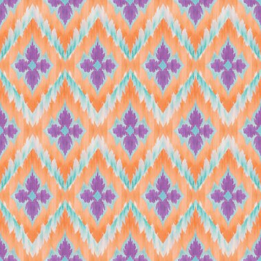 Soyut etnik kusursuz model, vektör illüstrasyonu. kabile geometrik arka planı. Duvar kağıdı, ambalaj kağıdı, kumaş baskısı, ağ, davetiye kartı için klasik boho tasarımı