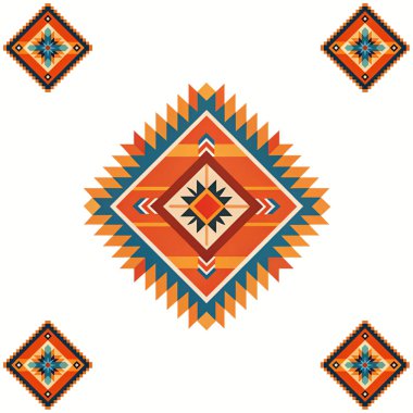kabile etnik süsü. vektör sanatı