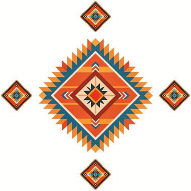 kabile etnik vektör illüstrasyonu