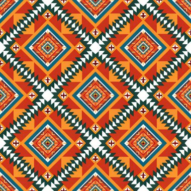 soyut geometrik dikişsiz desen, vektör illüstrasyonu