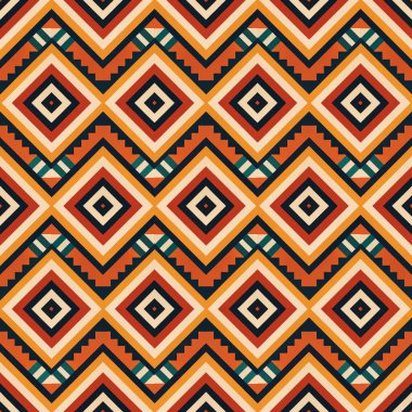 Soyut şekilli, eski tarz kusursuz desenler. vektör illüstrasyonu.