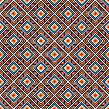 Soyut Renkli Kusursuz Desen