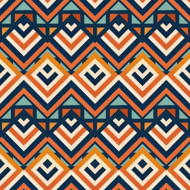 Kusursuz geometrik desen. Vektör illüstrasyonu.