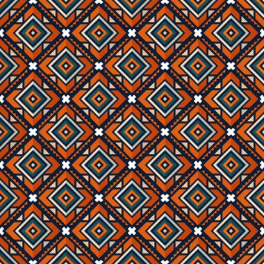 vektör etnik seamless modeli
