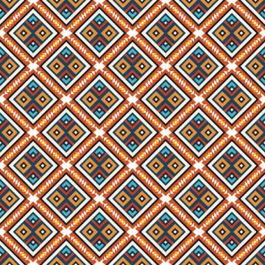 Etnik desen pürüzsüz vektör
