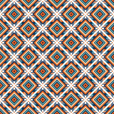 etnik seamless modeli. vektör çizim