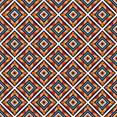 Kusursuz kabile etnik kalıbı. Geometrik vektör deseni