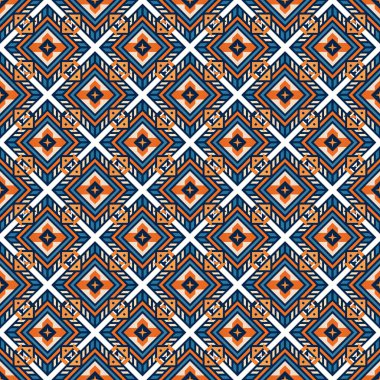 vektörsüz etnik süs deseni